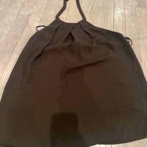 Brown Halter Top